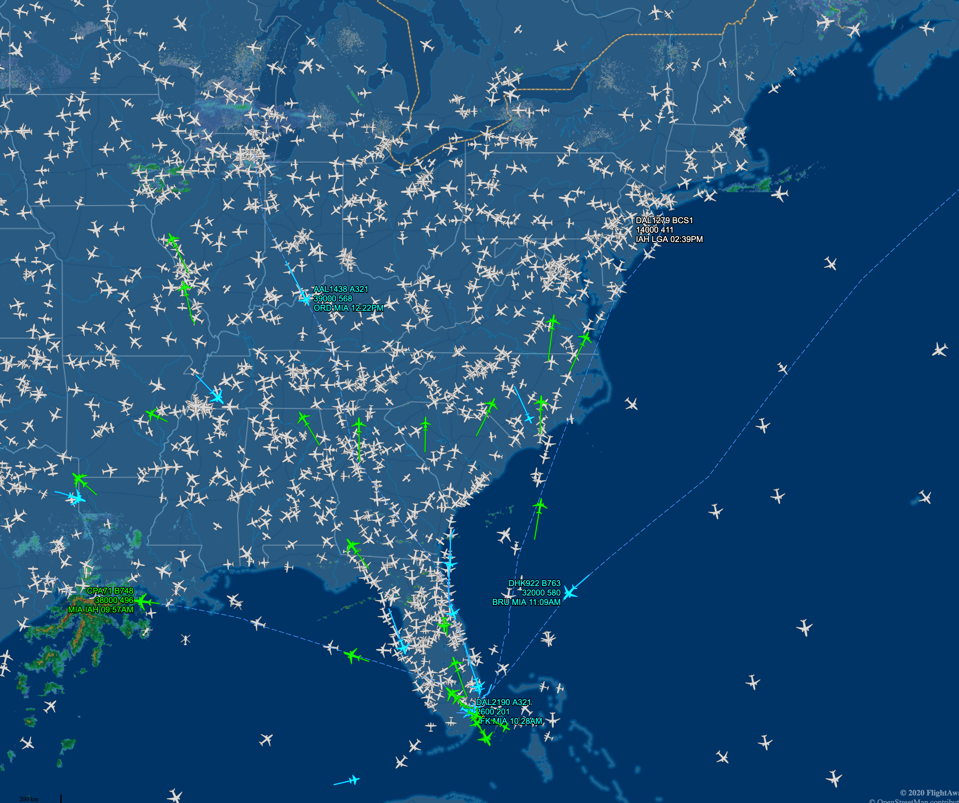 Flightaware Airport Traffic Map